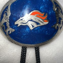 Denver Broncos-ONE OF A KIND-Vintage BOLO- Man Or Women.  No One In Denver Has This!!!