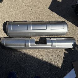 OEM Toyota Highlander Rear Bumper Cover Trim Set 2014–2019 Silver