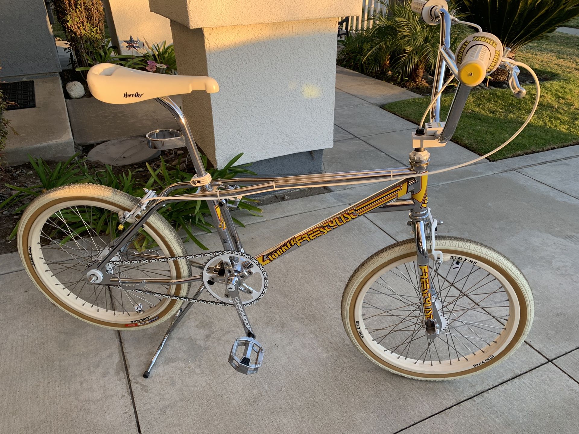 1984 Torker Chrome freestylelist super super Rare Bmx old school for