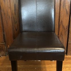 Leather Side Chair