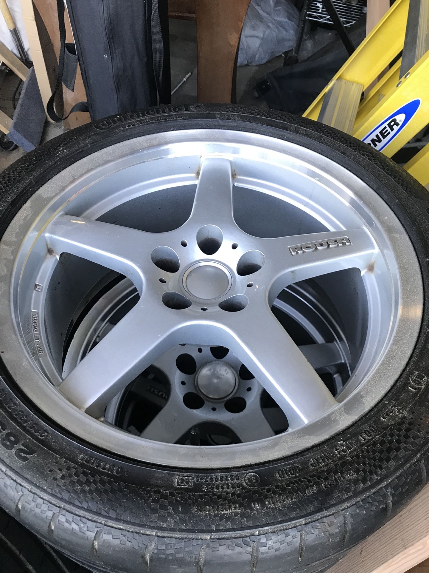 Rines ROUSH mustang 99-04 medida 18/9