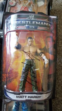 WWE Wrestlemania 23 Matt Hardy autograph
