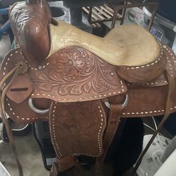 Saddle For Decor Or Riding 