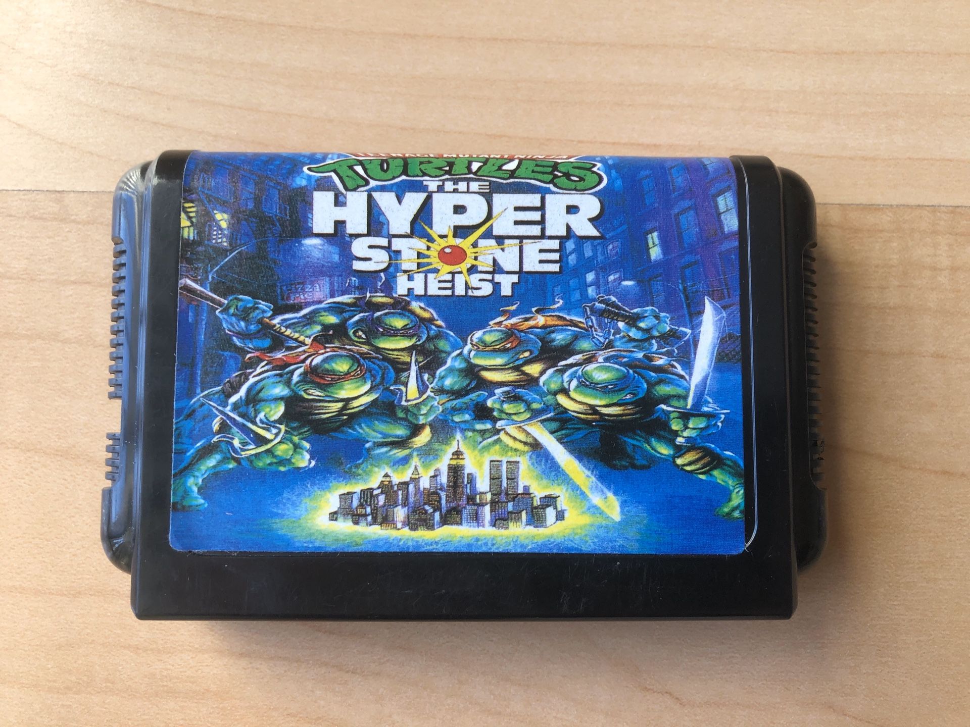 Sega Mega Drive Genesis TMNT hyperstone heist