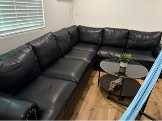 Black Leather couch