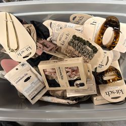Kitsch Hair Scrunchies,Clips And Headbands Lot 65 Pieces