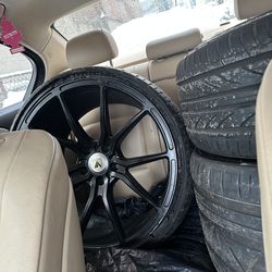 20” Inch Rims & Tires ( Bolt Pattern 5x120 )