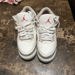 Jordan 3 White Cement 