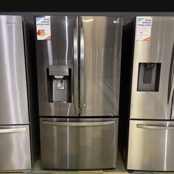 L G Black Stainless Steel Bottom Freezer Refrigerator💣💣