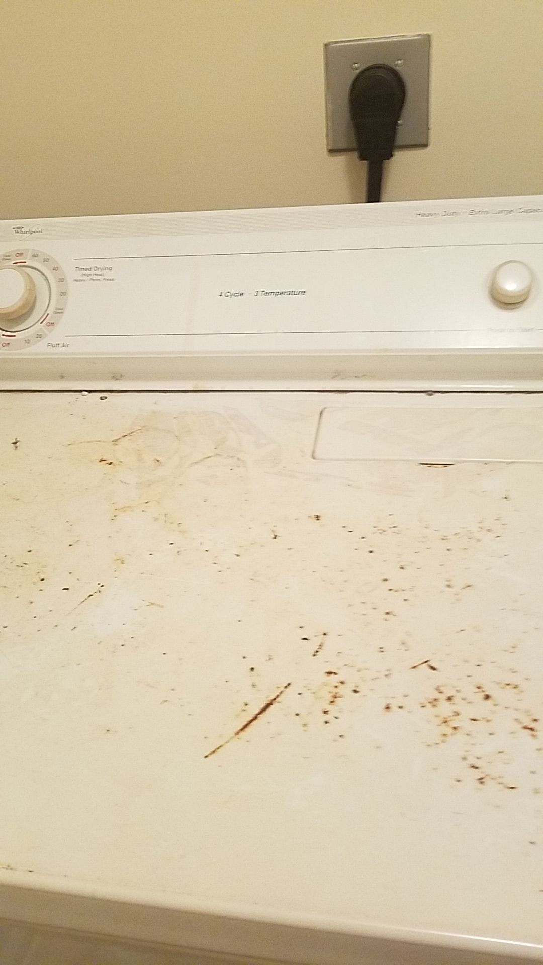 Whirlpool heavy duty washer and dryer