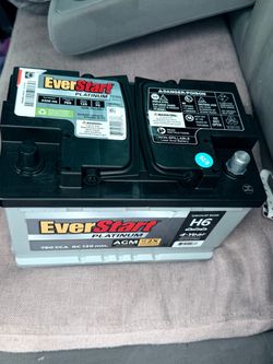 Battery for a car