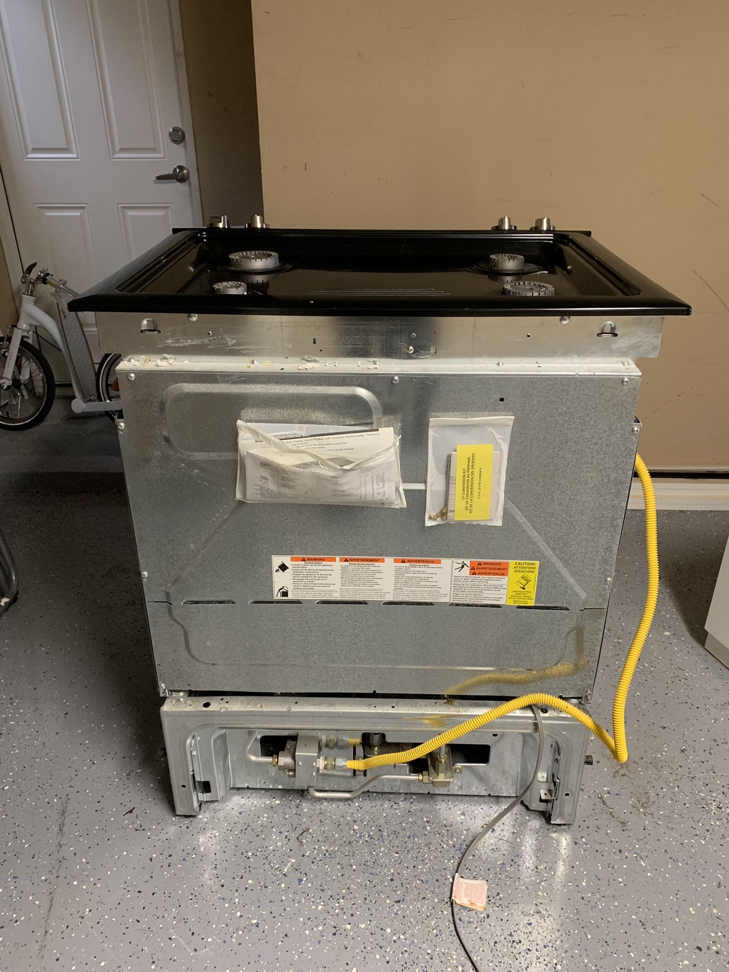 Kenmore Elite Gas Range Full Glass Slidein w/ Electronic Oven Control