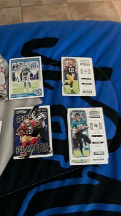 Football and baseball card