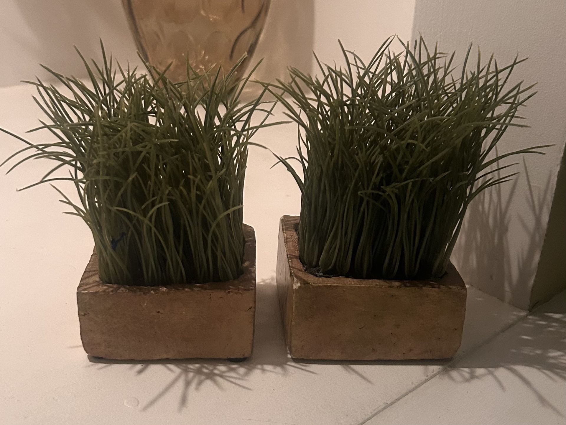 3 Piece Artificial Plant Home Decor Set