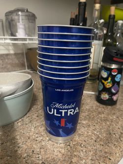 Michelob World Cup Aluminum Cups