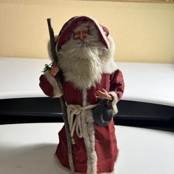 Vintage Santa Claus Tree Topper