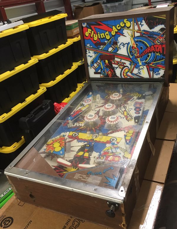 FLYING ACES home pinball machine mini works great for Sale in Atlanta