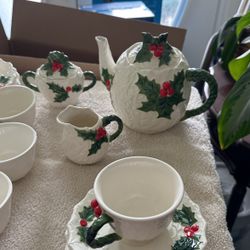 Lefton Holy Tea Set