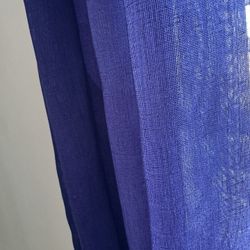 Blue Curtains 