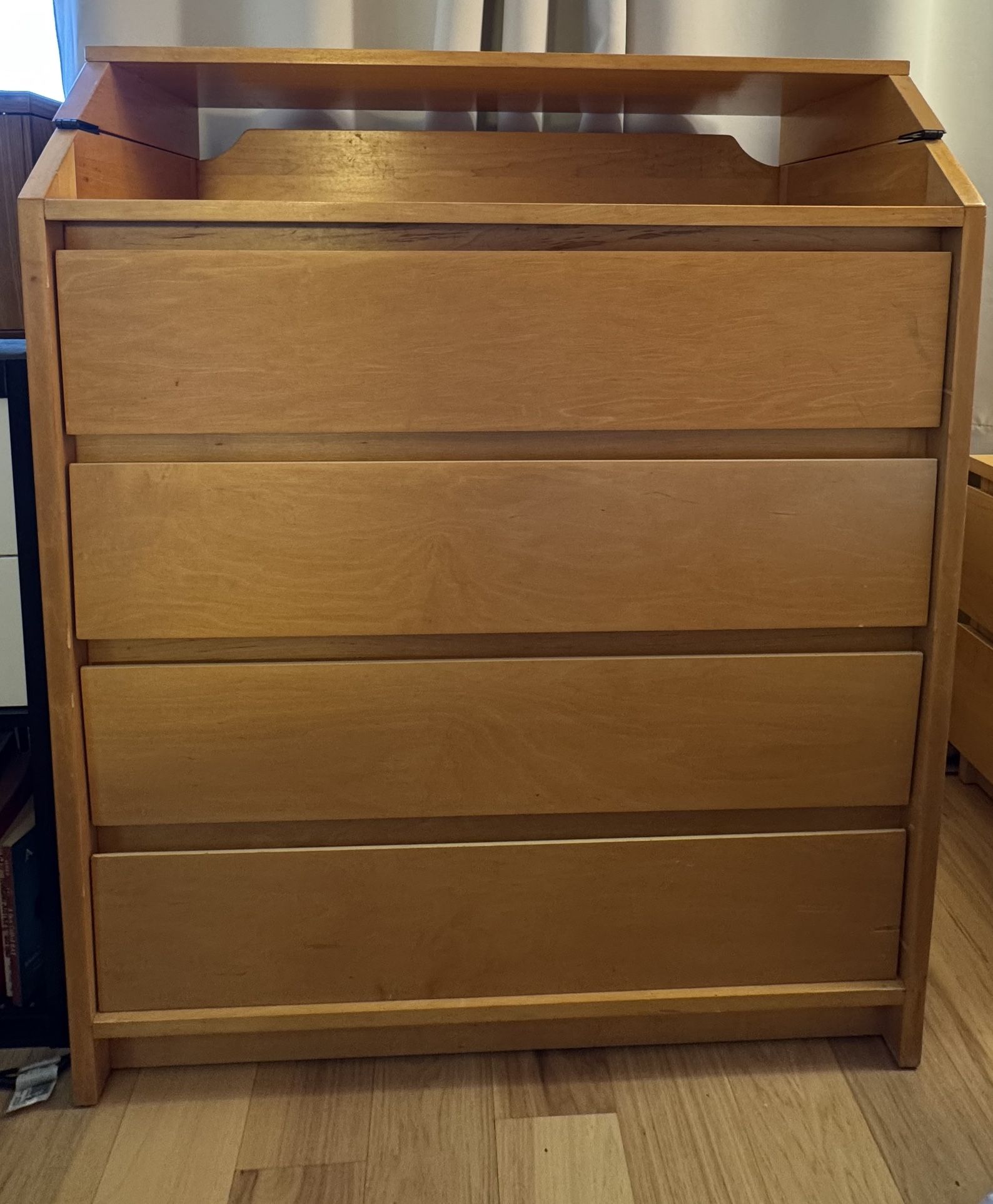 Wood Dresser / Changing Table 
