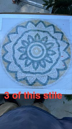 MARBLE MEDALLION 7pcs $80 Each One OBO