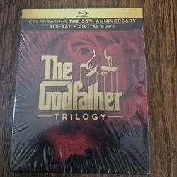 THE GODFATHER TRILOGY 50th Anniversary (Blu-Ray, Digital) Remastered & Restored New