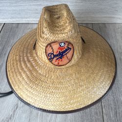 Team Logo Straw Hats$20
