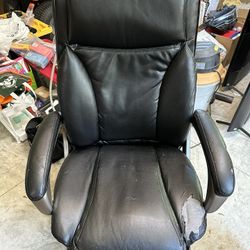 Faux Leather Highback Office Chair