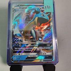 Lapras GX #35/149 Ultra Rare – Sun & Moon, Like New