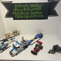 60049 LEGO City Helicopter Transporter