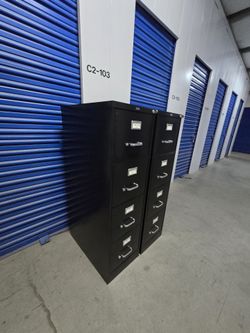 Metal file cabinet $ 70 each