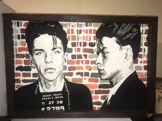 Custom Frank Sinatra painting