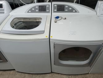 GE Profile Harmony top load washer and dryer set - Free delivery