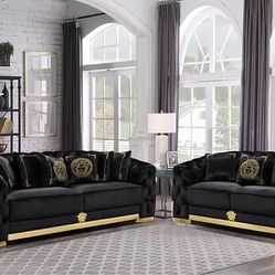 New Arrivals 2024 Versace Sofa & loveseat 