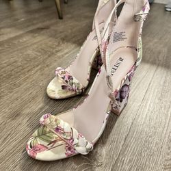 Floral High Heels