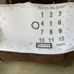 Baby Milestone Blanket