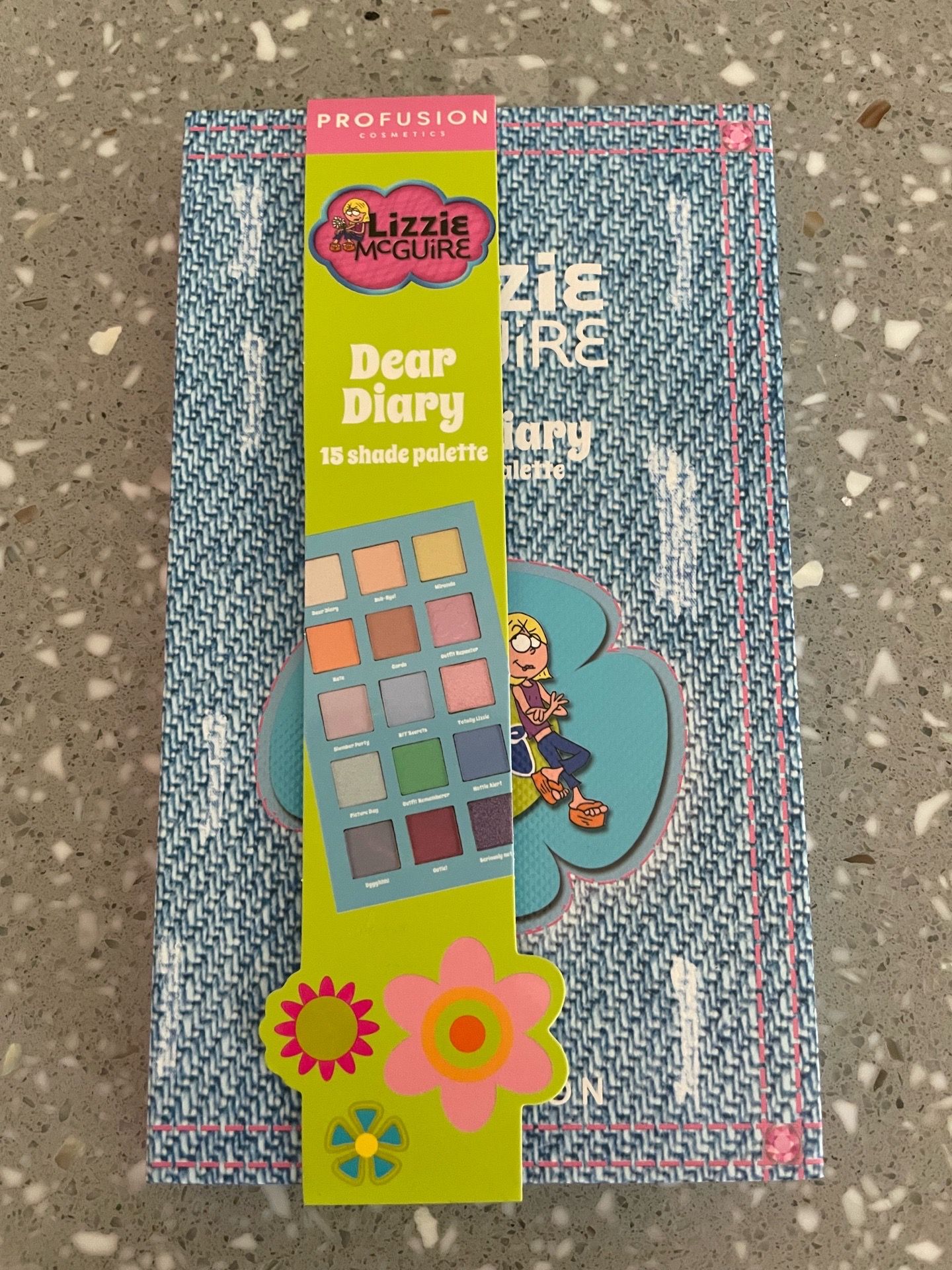 Lizzie McGuire eye shadow palette