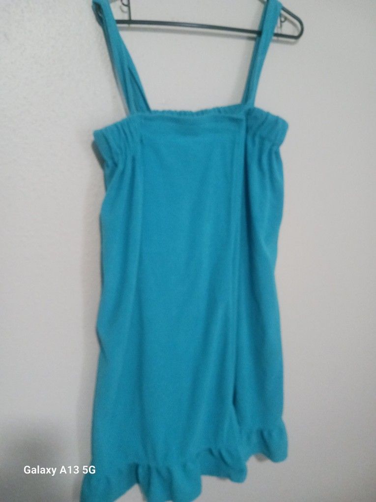 Blue Towel Dress