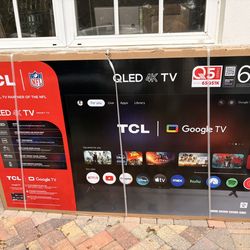 TCL 65" Class Q Series QLED 4K UHD HDR Smart Google TV (model 65Q51K