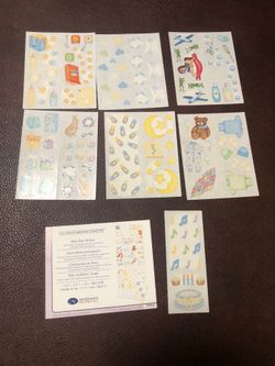 Creative Memories Baby Boy Stickers