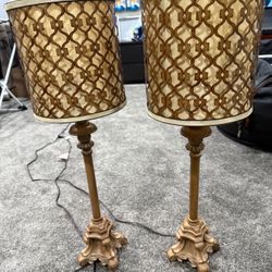 2 Table/Buffet Lamps 