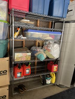 40.00 For 1 Storage Racks For Garage. Amazing Condition. 