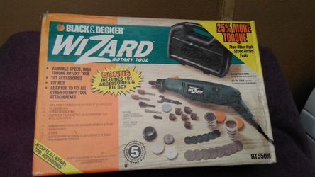 Black and Decker Wizard rotary tool. RT550M