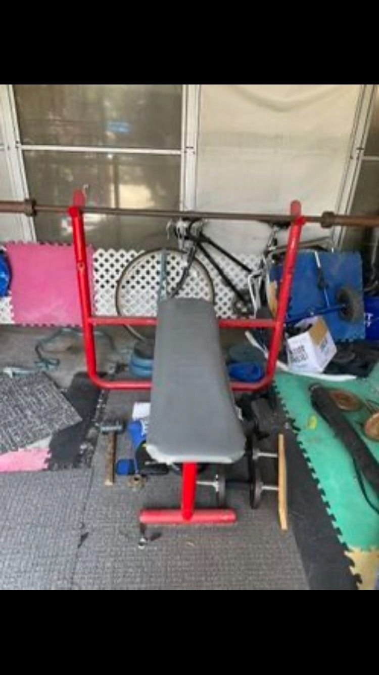 Weight Bench With Weights