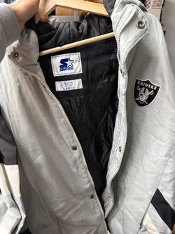 Vintage Starter Raiders NFL Jacket Size XL