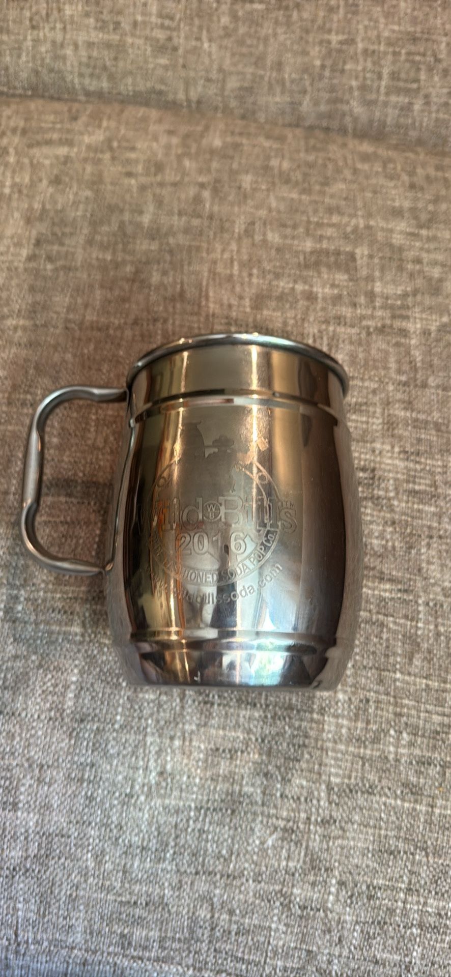 Wild Bill’s Olde Fashioned Soda Pop Stainless Steel Mug