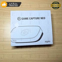 🏆 New | Elgato Game Capture Card Neo | 1080p60 Streaming for PS5, Xbox, Switch, PC 