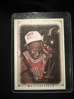 Upper Deck Chicago Bulls Michael Jordan trading card