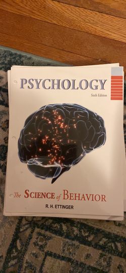 Psychology The Science Of Behavior 6th Edition