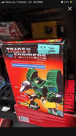 Transformers G1 Hoist